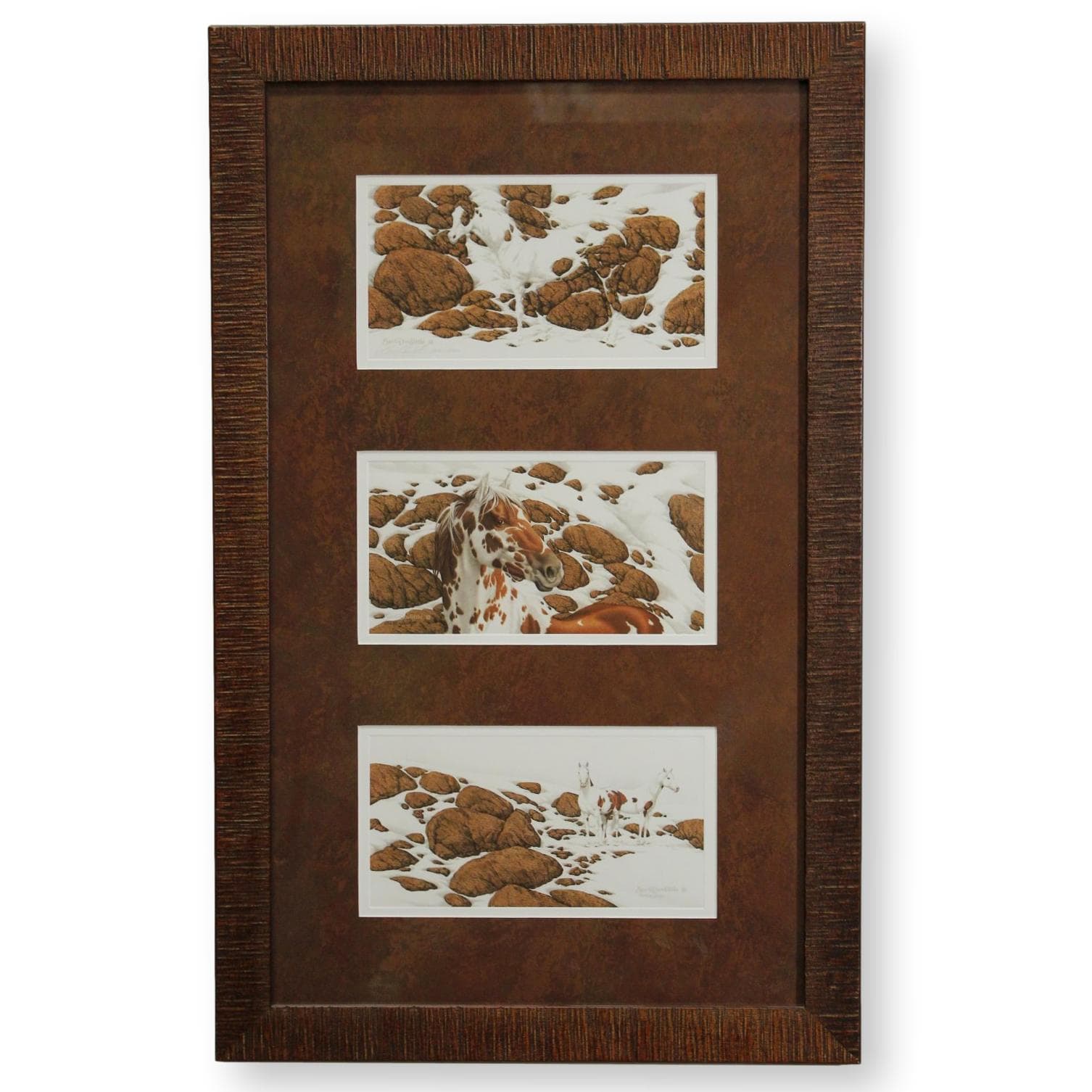 Bev Doolittle "Hide & Seek" Framed L.E. Three-Piece Art Set - Thumbnail 6