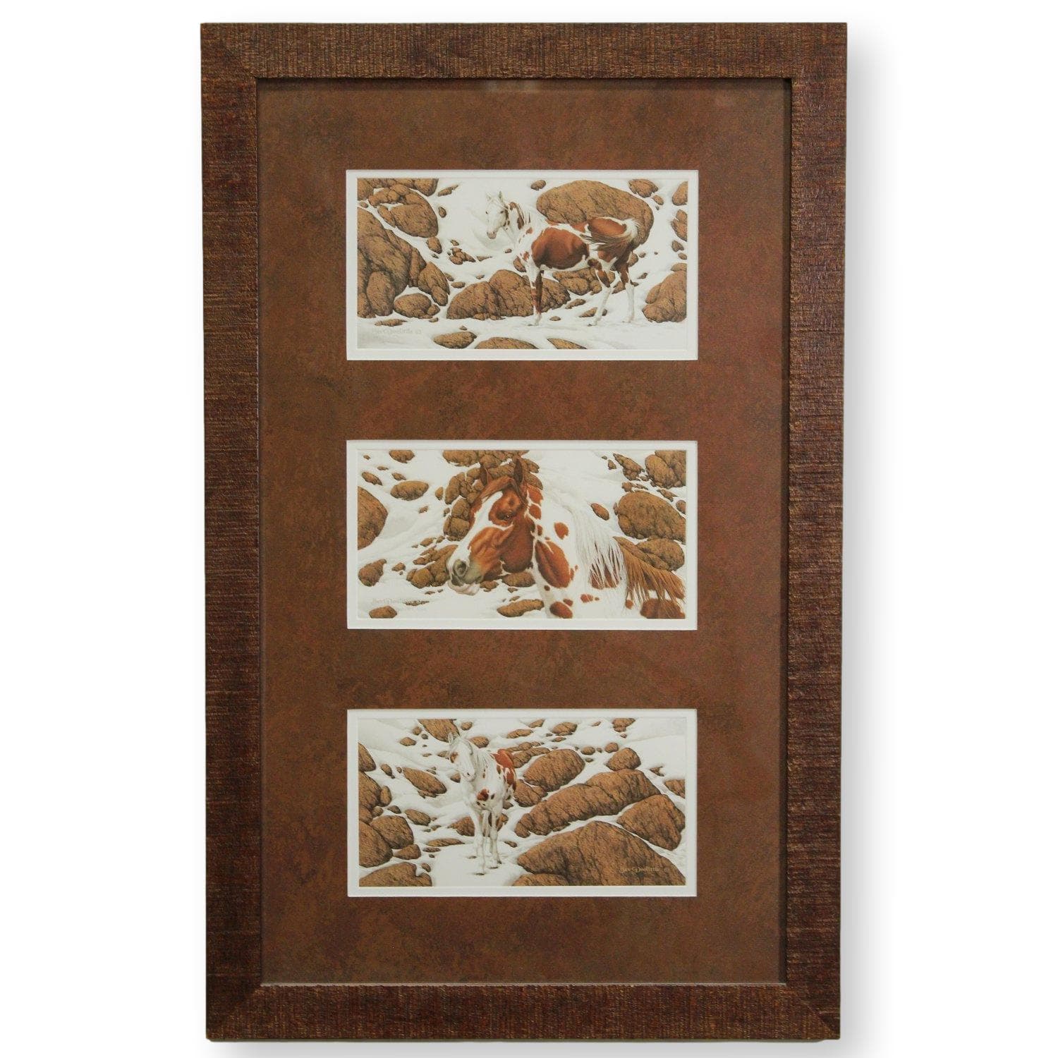 Bev Doolittle "Hide & Seek" Framed L.E. Three-Piece Art Set - Thumbnail 13