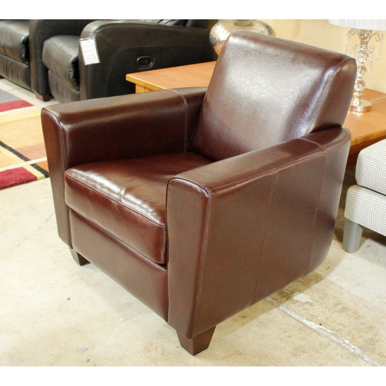 Club Chair w/Ottoman - Sienna - Thumbnail 6