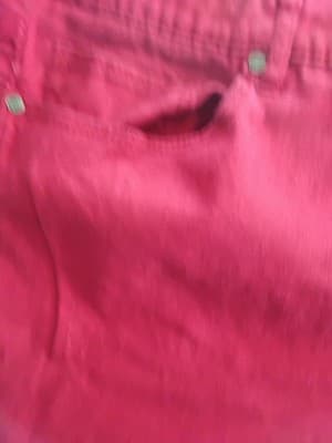 Faded Glory, Cotton blend red pants size 22W - Thumbnail 4