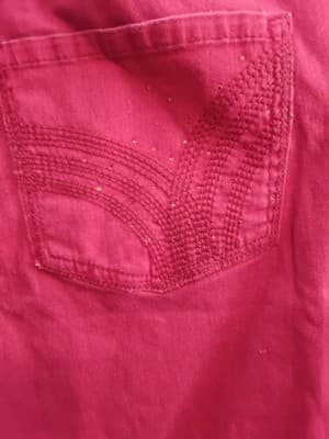 Faded Glory, Cotton blend red pants size 22W - Thumbnail 8