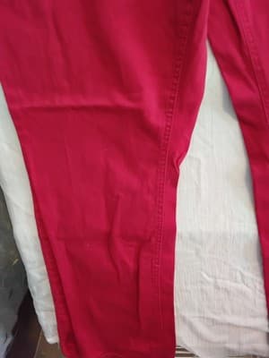 Faded Glory, Cotton blend red pants size 22W - Thumbnail 5
