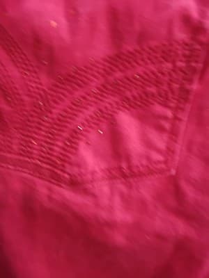 Faded Glory, Cotton blend red pants size 22W - Thumbnail 9