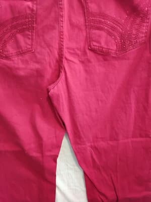 Faded Glory, Cotton blend red pants size 22W - Thumbnail 11