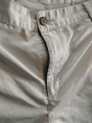 Adidas Shorts Mens 38 Khaki Tan Chino Climalite 100% Polyester Performance Golf - Thumbnail 5