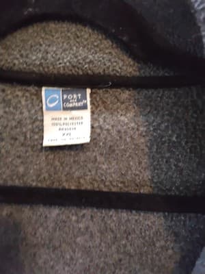 Fleece jacket, gray full- zip with embroidered - Thumbnail 4