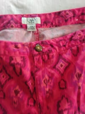 Cato woman jeans 24w Red with Diamonds Shape - Thumbnail 4