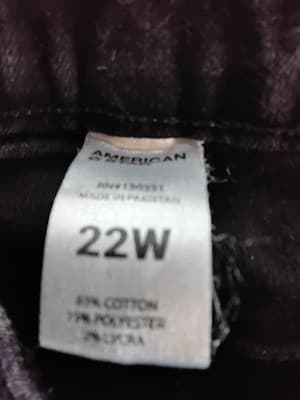 Cotton-blend jeans, American Eagle Outfitters, High-Rise Leggings sizes 22w - Thumbnail 5