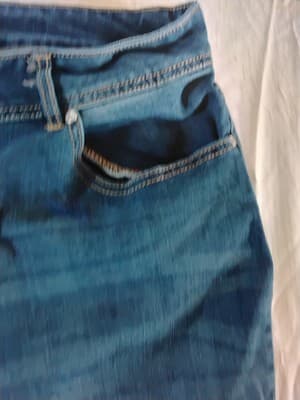 Cotton blend distressed skinny Jeans Gloria Vanderbilt Size 22W - Thumbnail 7