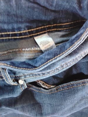 Cotton blend distressed skinny Jeans Gloria Vanderbilt Size 22W - Thumbnail 10