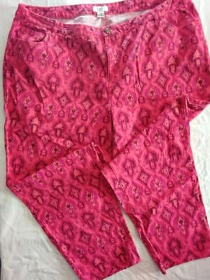 Cato woman jeans 24w Red with Diamonds Shape - Thumbnail 13