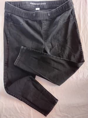 Cotton-blend jeans, American Eagle Outfitters, High-Rise Leggings sizes 22w - Thumbnail 8