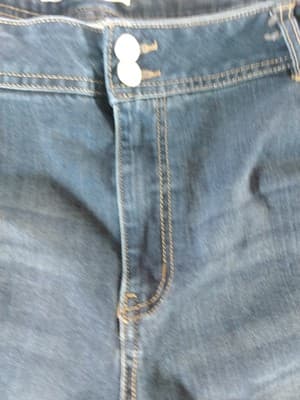 Cotton blend distressed skinny Jeans Gloria Vanderbilt Size 22W - Thumbnail 5