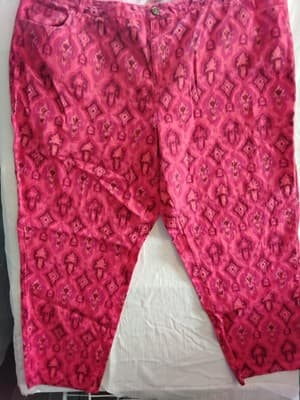 Cato woman jeans 24w Red with Diamonds Shape - Thumbnail 2