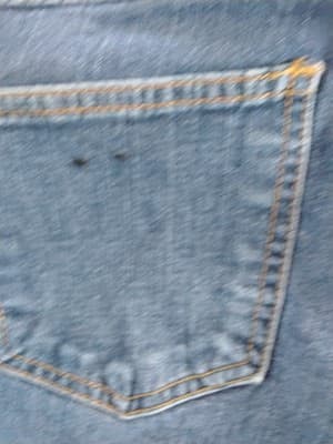 Baby Phat denim Capri shorts, mid-rise with rolled cuffs sizes 20 - Thumbnail 12