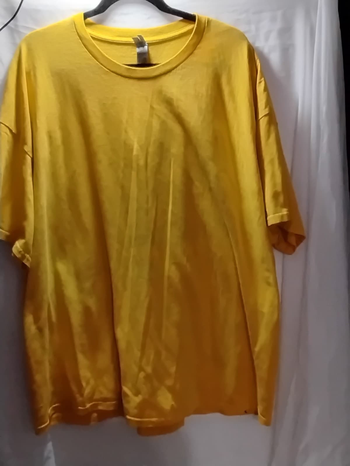 Gildan 5000 T-Shirt Heavy Cotton Short Sleeve Plain Blank yellow Tee S-3XL - Image 1