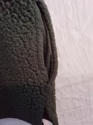 Polyester fleece quarter - zip pullover, Victoria Secret PINK sherpa style - Thumbnail 14