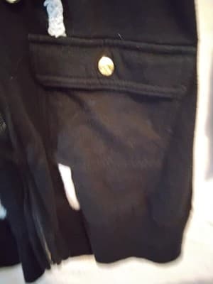 Knit cardigan sweater dress, Coogi, hooded with embellishments - Thumbnail 8