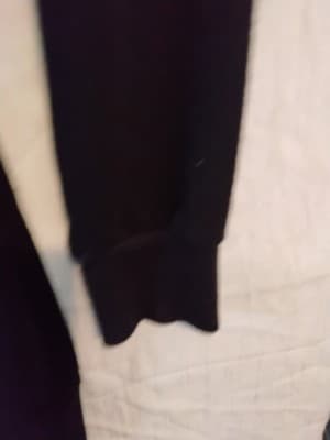 Knit cardigan sweater dress, Coogi, hooded with embellishments - Thumbnail 5