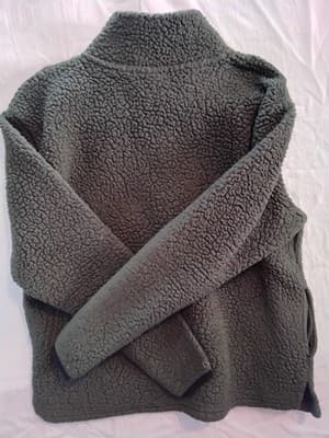 Polyester fleece quarter - zip pullover, Victoria Secret PINK sherpa style - Thumbnail 13