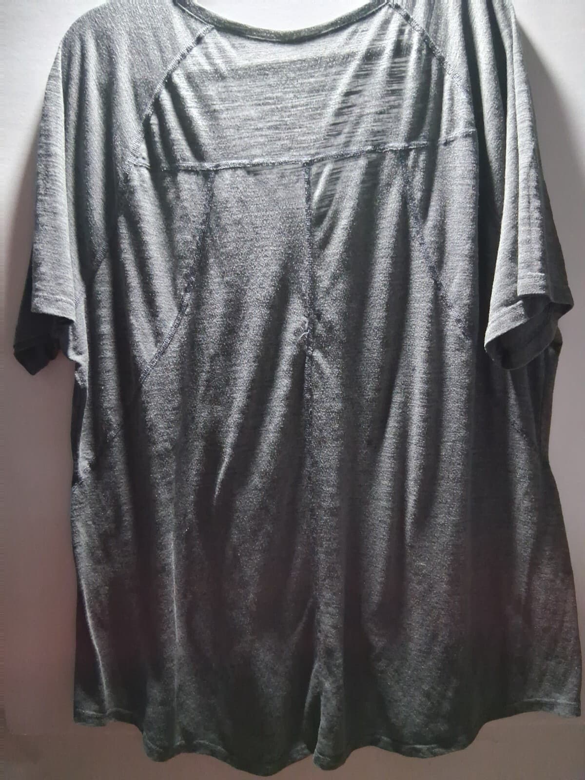 Cotton blend graphic t- shirt, Terra & Sky Strong, plus size - Thumbnail 9