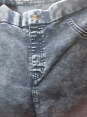 Cotton-blend denim-effect legging, No Boundaries Super High Rise - Thumbnail 3