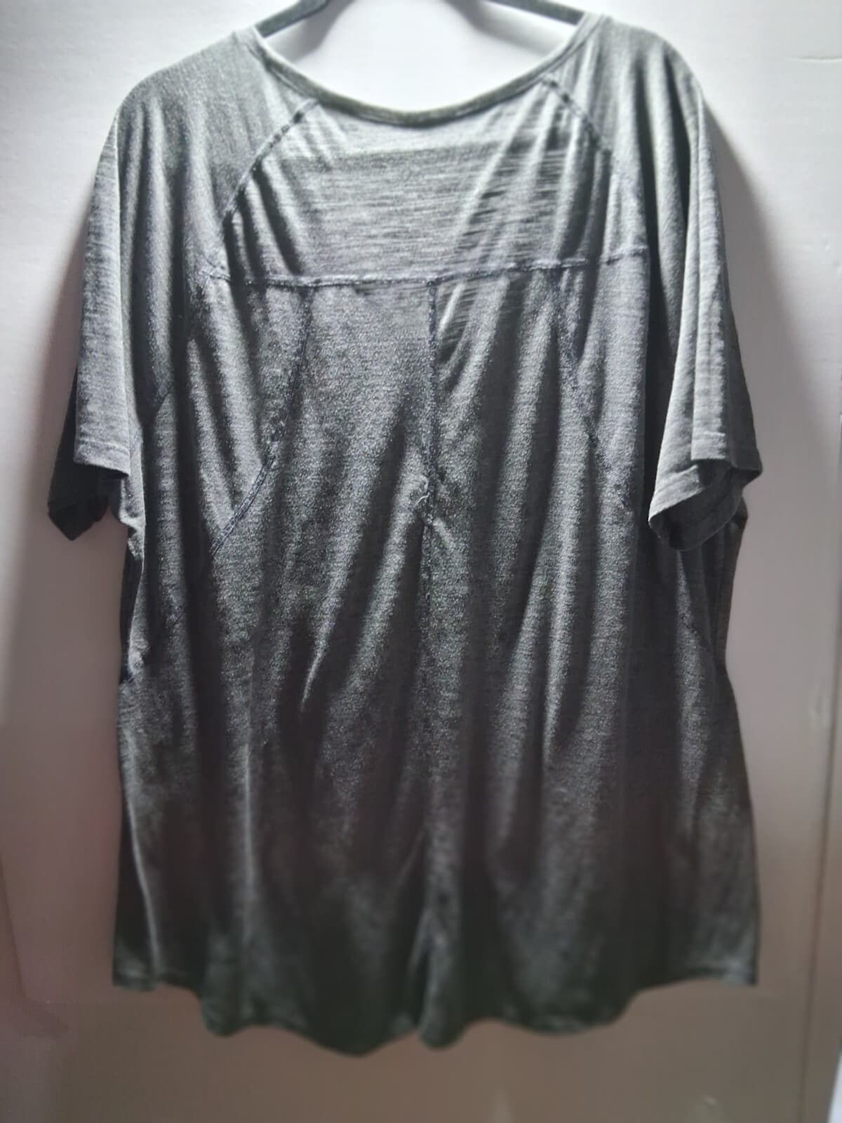 Cotton blend graphic t- shirt, Terra & Sky Strong, plus size - Thumbnail 10