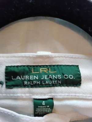 rafaella womens tops medium new & Lauren Ralph Lauren White Jeans 4 - Thumbnail 2