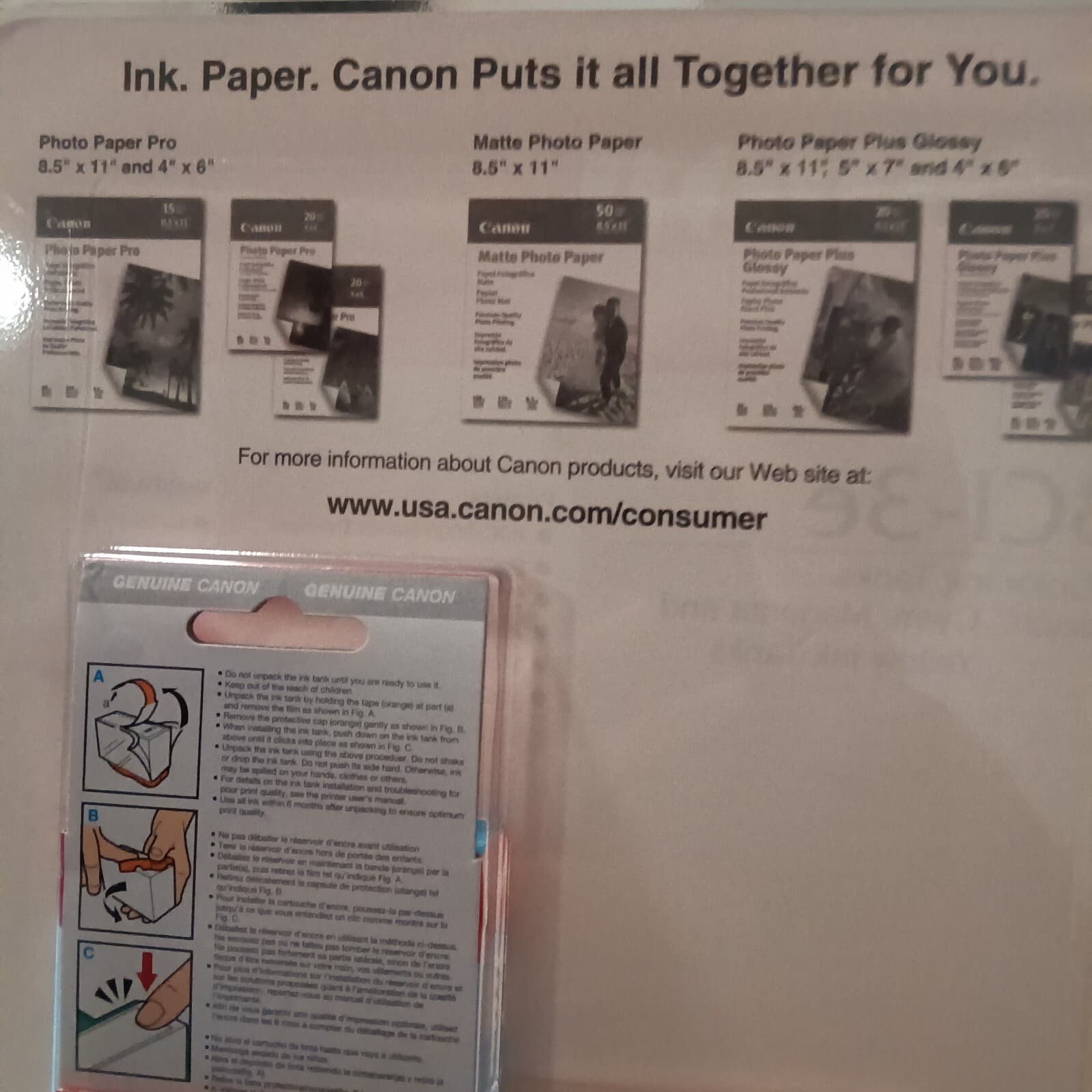 Canon BCI-3e (4480A263) Cyan, Magenta, Yellow Ink Cartridge - Thumbnail 4