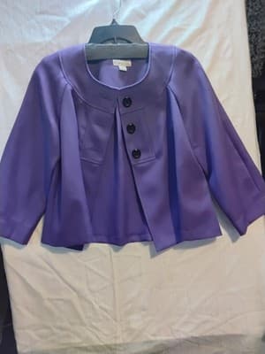 Kim Rogers Blazers & Sleeveless Shirt 8P & NABI Pants XS - Image 1