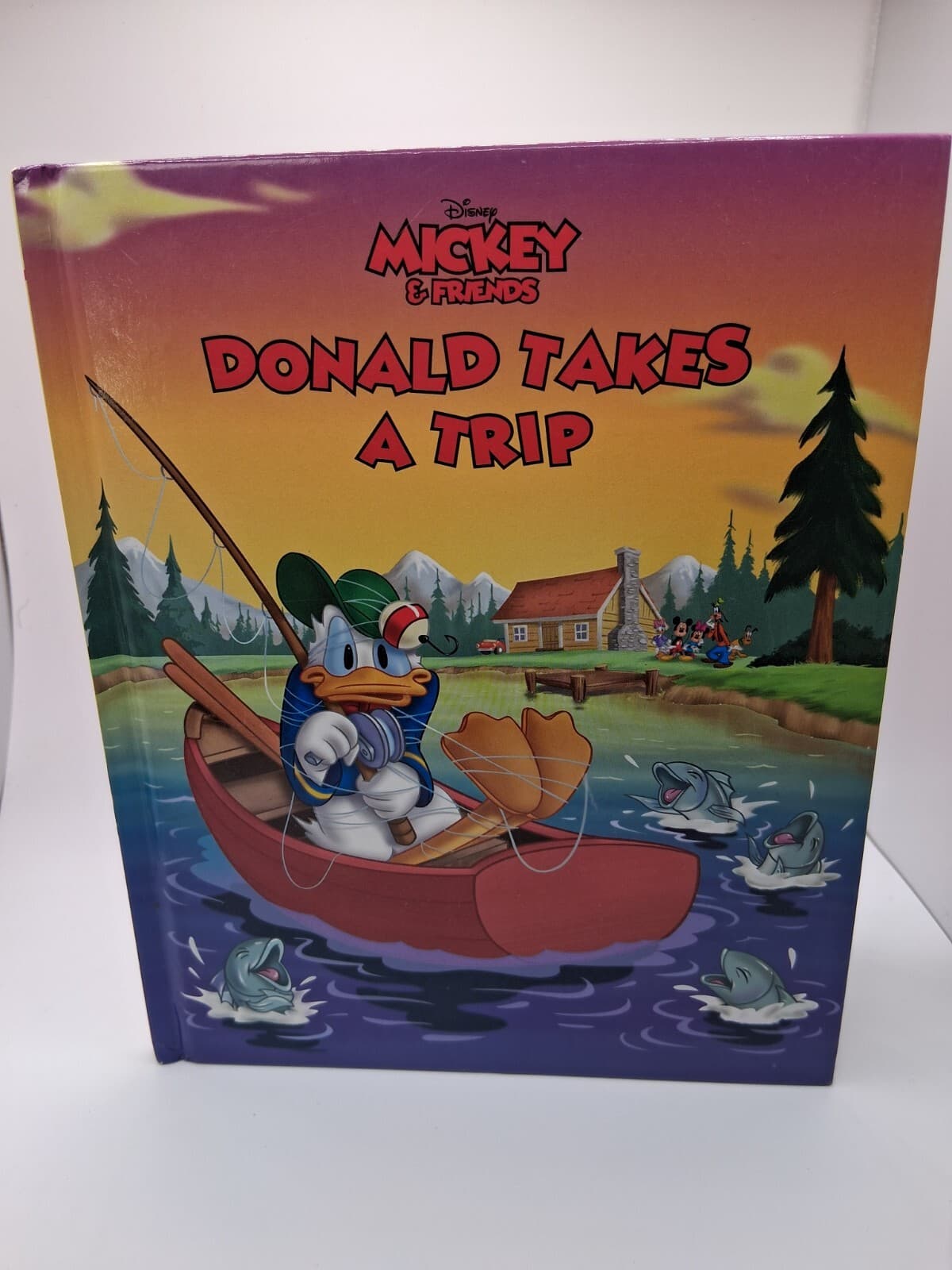 DONALD TAKES A TRIP - hardcover, 1484720822, DISNEY MICKEY FRIENDS, new - Image 1
