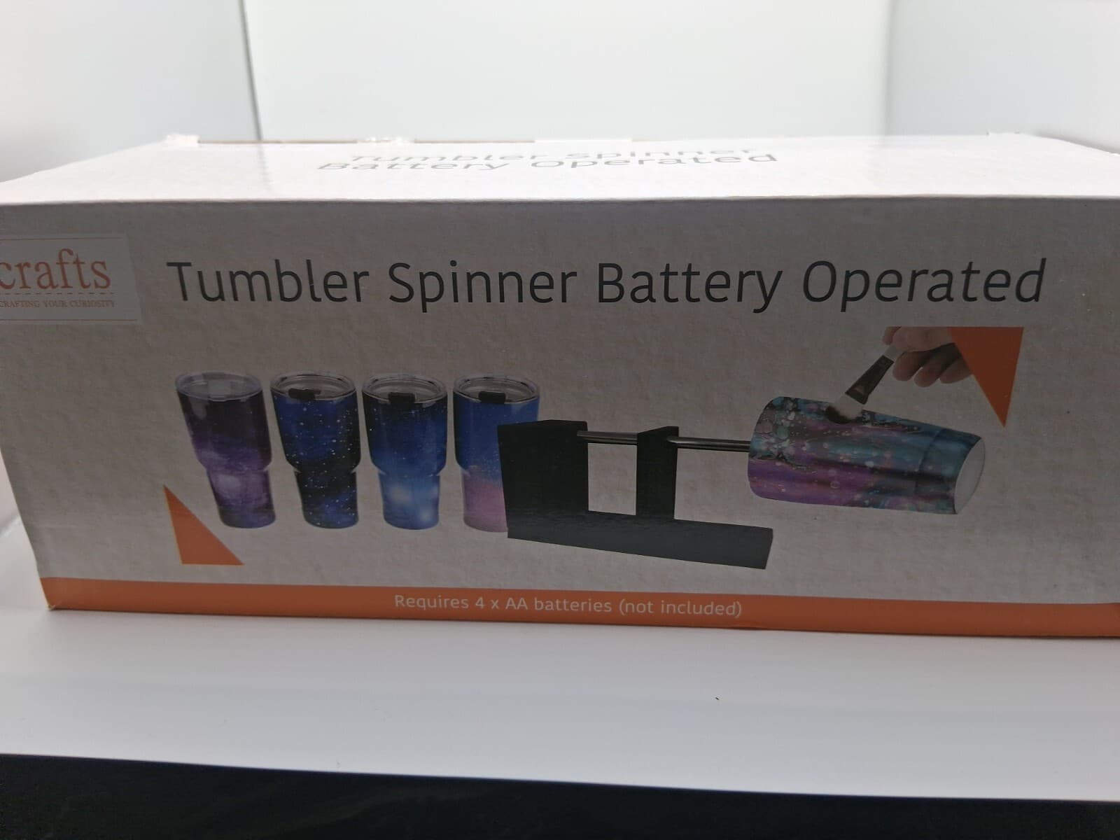Tumbler Spinner Battery Operated, craft tool - Image 1