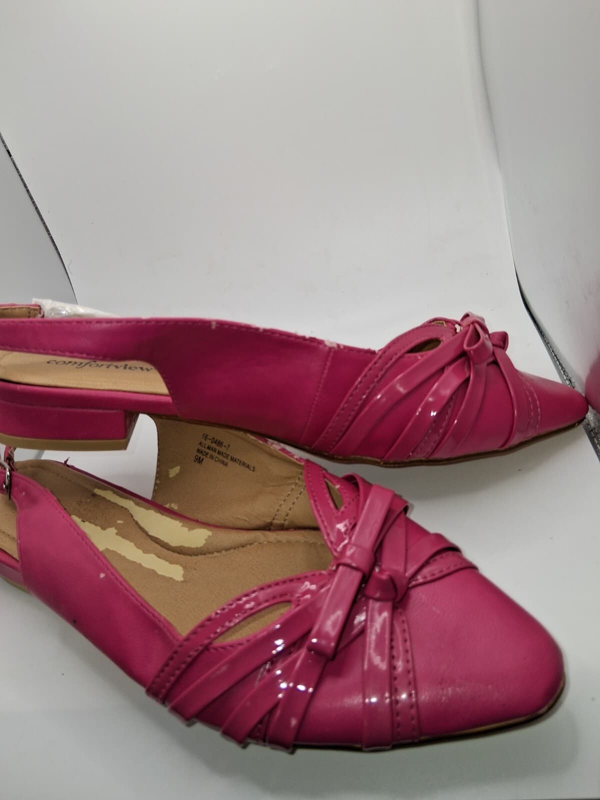 Danya Magenta Leather Flat Shoes Nh - Thumbnail 11