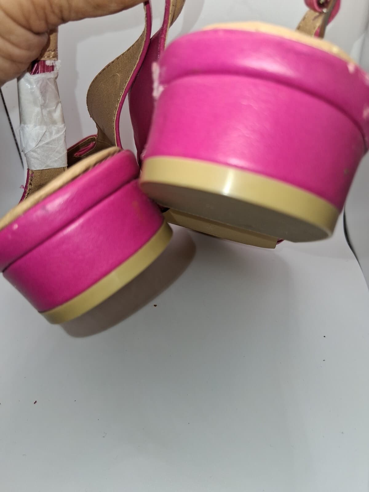 Danya Magenta Leather Flat Shoes Nh - Thumbnail 13