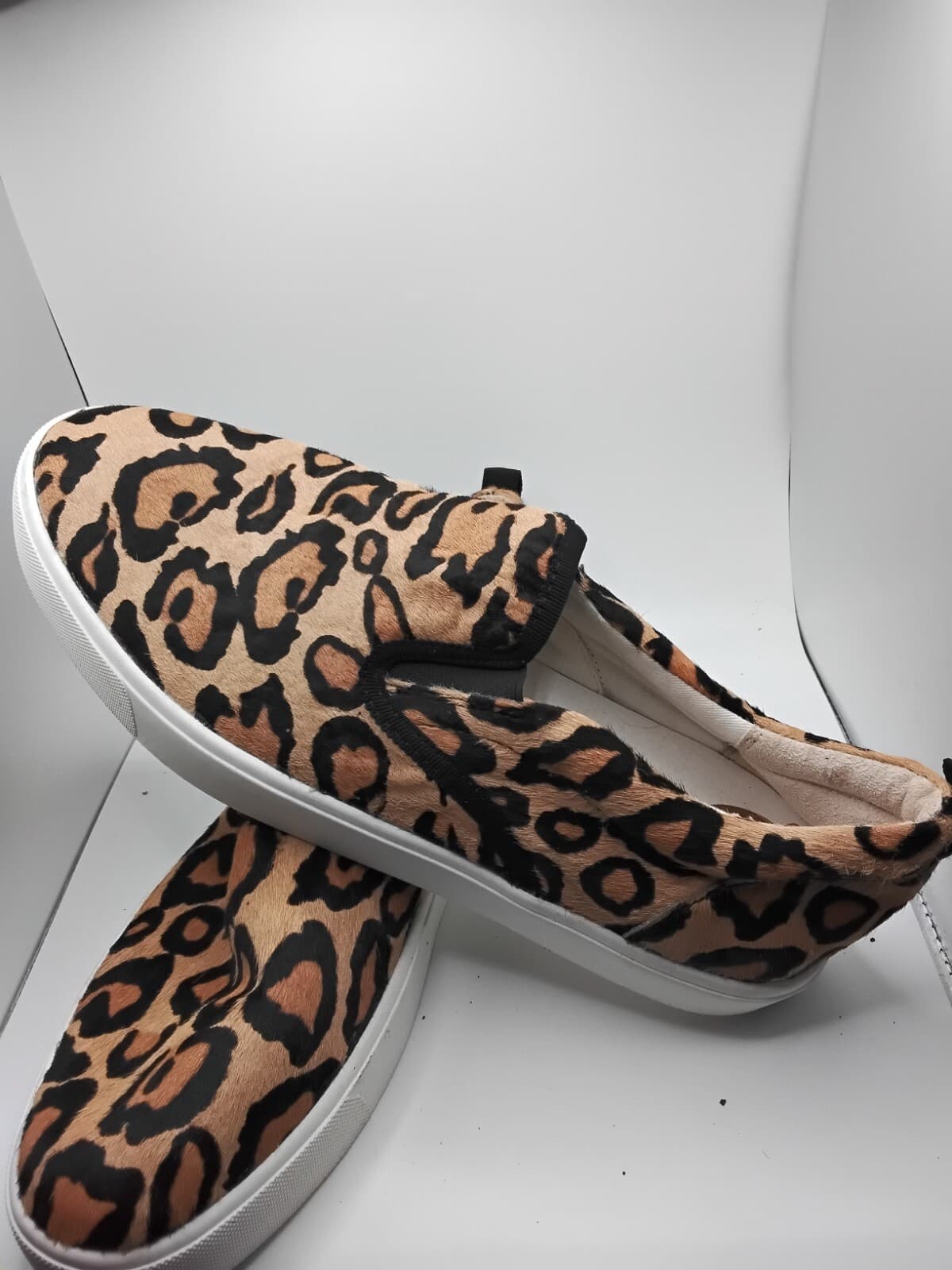 Sam Edelman slip on sneakers, leopard print pattern - Thumbnail 3