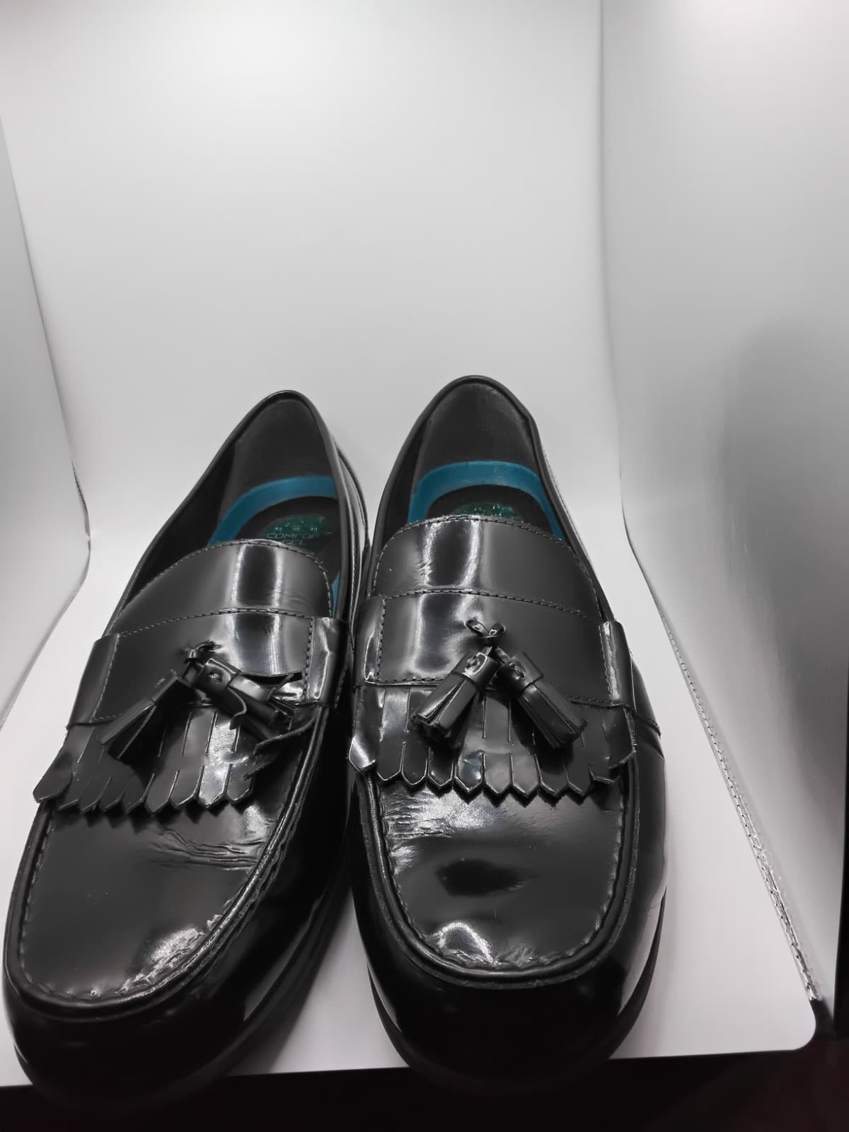 Nunn Bush Leather Dress loafers Moc Toe Kiltie Tassel Size 12 M - Image 1