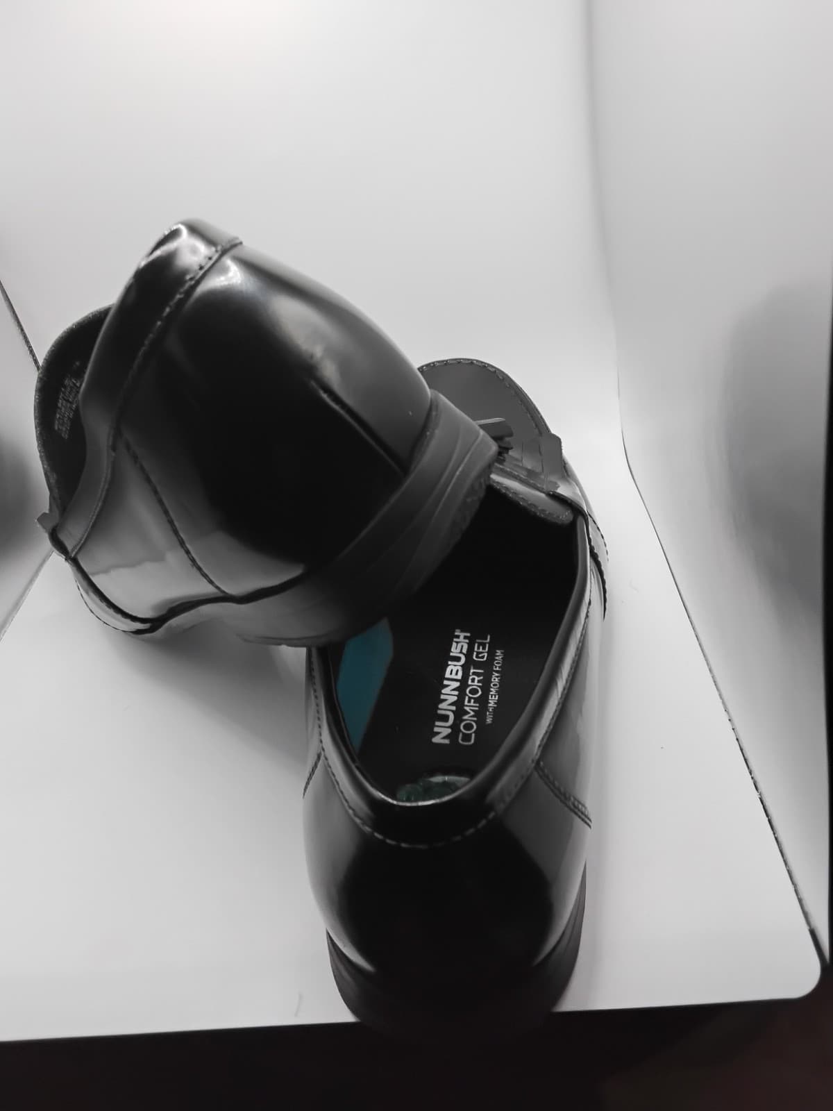 Nunn Bush Leather Dress loafers Moc Toe Kiltie Tassel Size 12 M - Thumbnail 6