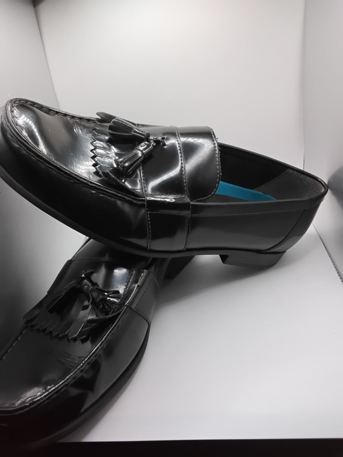 Nunn Bush Leather Dress loafers Moc Toe Kiltie Tassel Size 12 M - Thumbnail 4