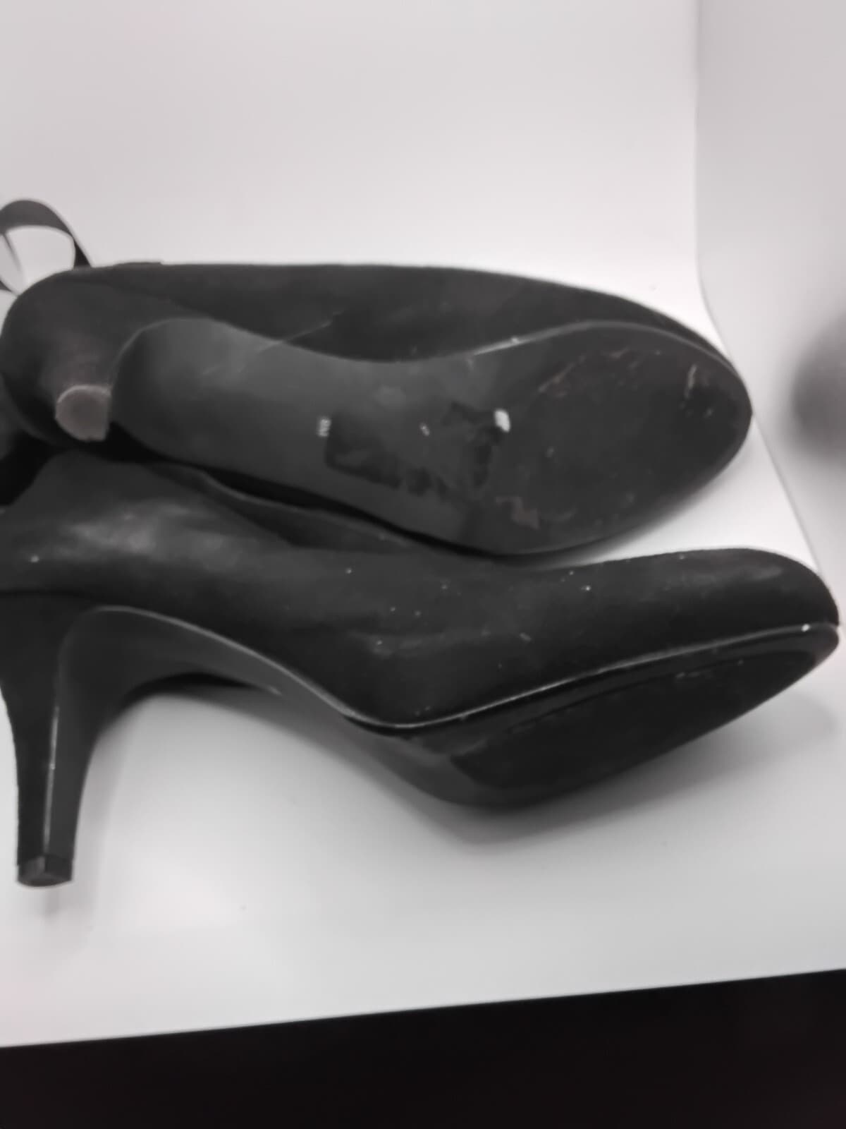 Suee ankle boots with bow detail, black pointed toe booties - Thumbnail 7