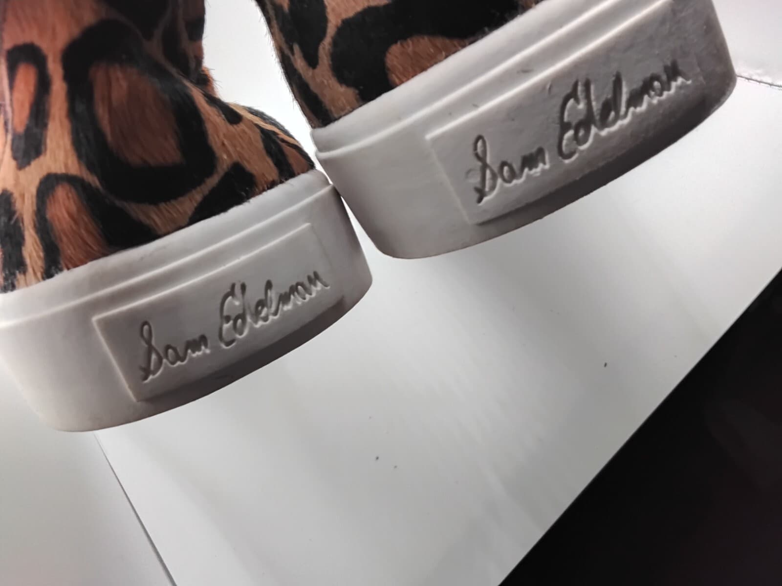 Sam Edelman slip on sneakers, leopard print pattern - Thumbnail 9