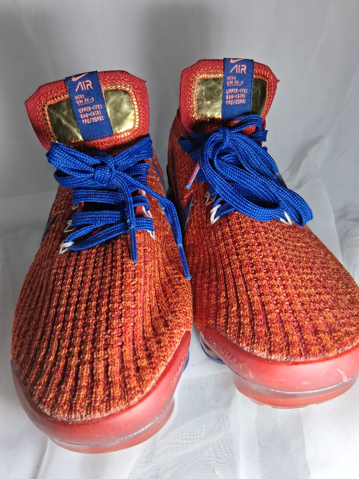 Size 8 - Nike Air VaporMax Flyknit 3 Noble Red - Image 1