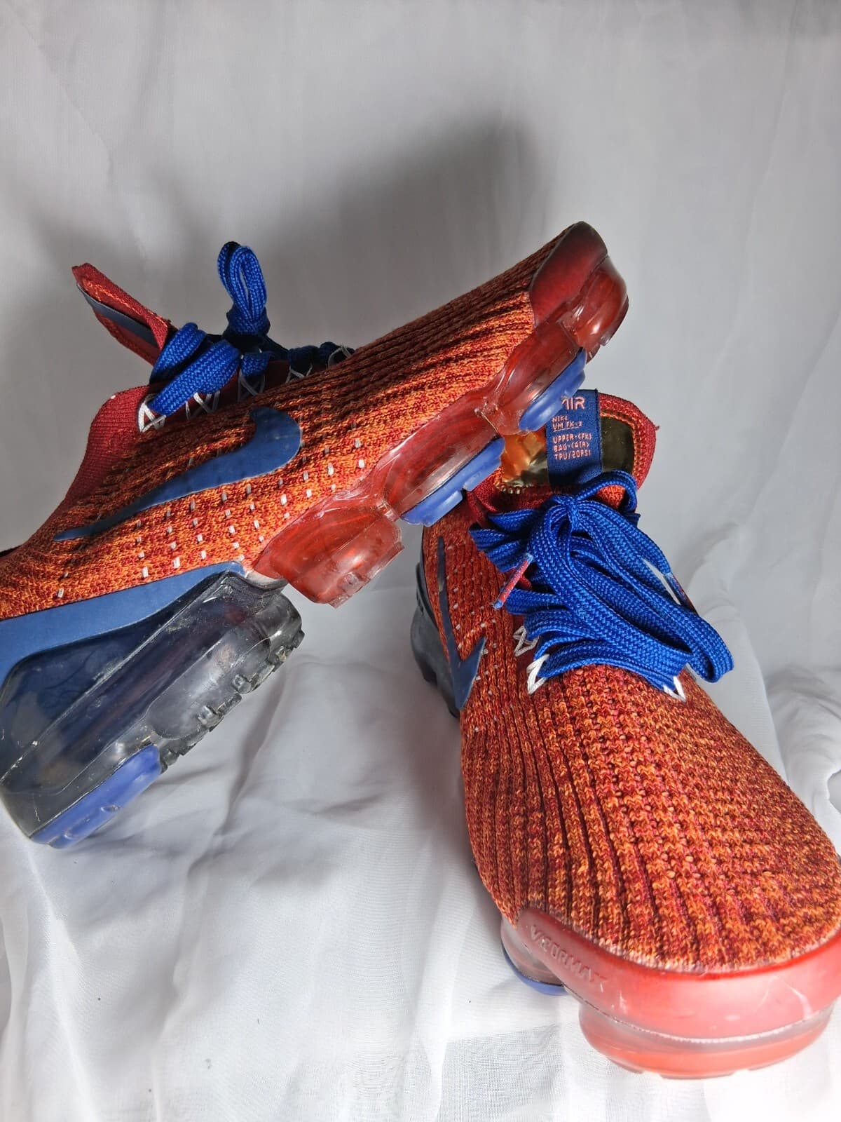 Size 8 - Nike Air VaporMax Flyknit 3 Noble Red - Thumbnail 2