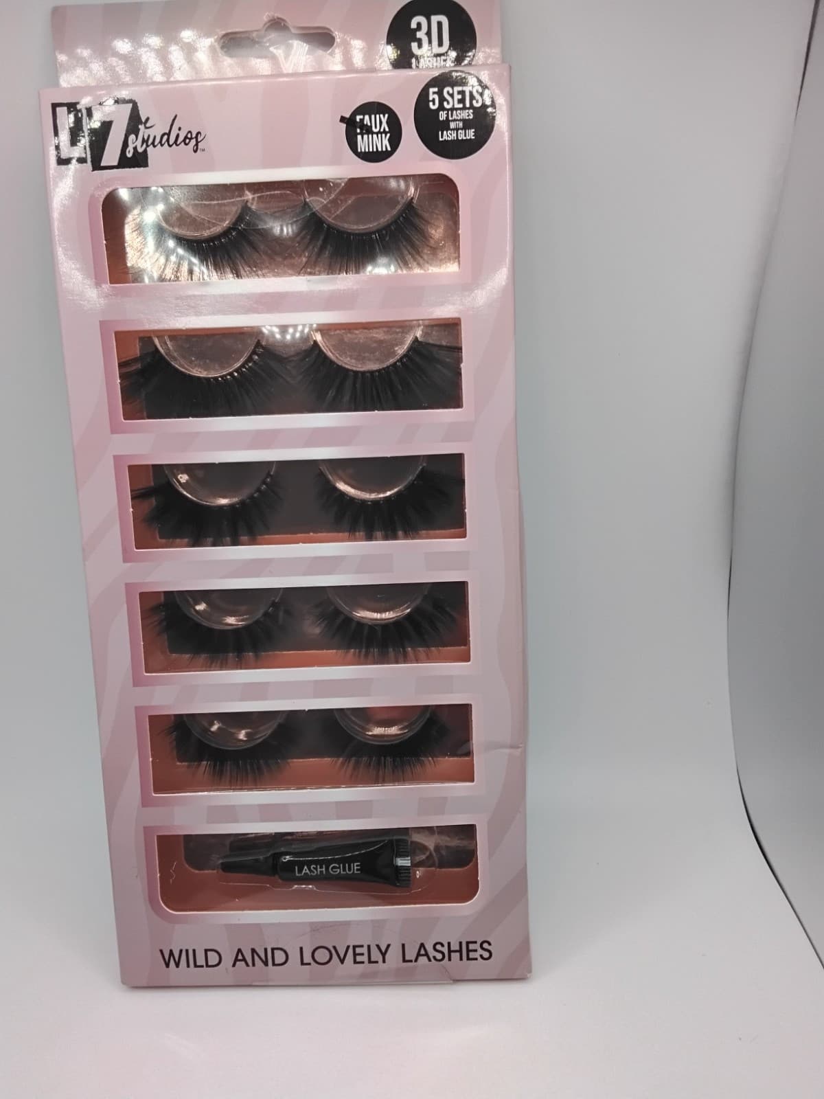 3D FAUX MINK LASHES: NOIR (5 PACK) Free Gift W/ Purchase Of 4 Or More - Image 1