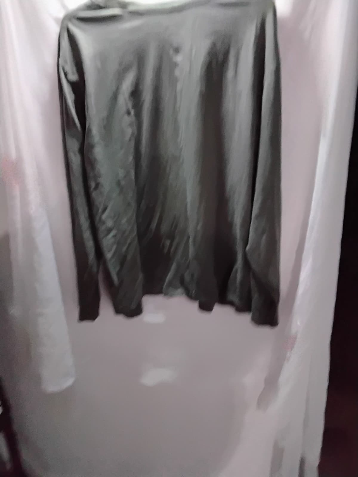 George Henley 2XL Men's Knit Casual Long Sleeve Shirt Never Worn Green - Thumbnail 6