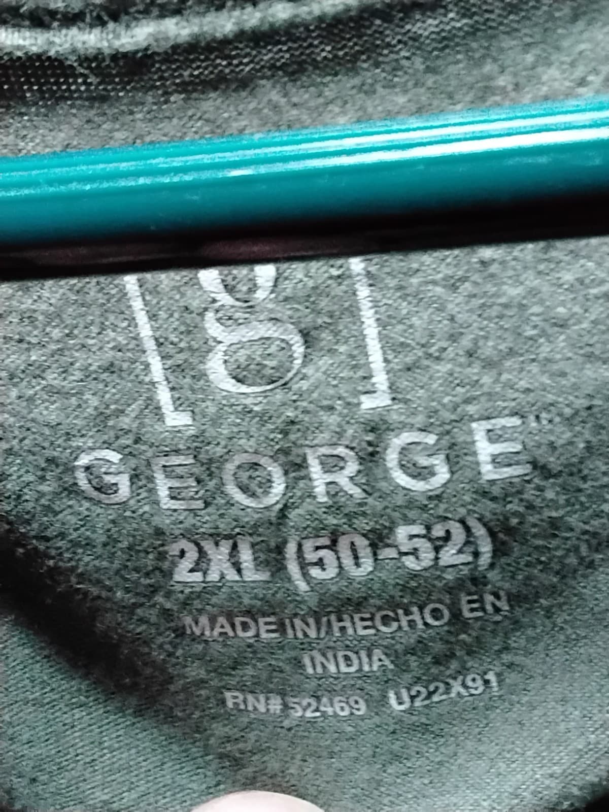 George Henley 2XL Men's Knit Casual Long Sleeve Shirt Never Worn Green - Thumbnail 5