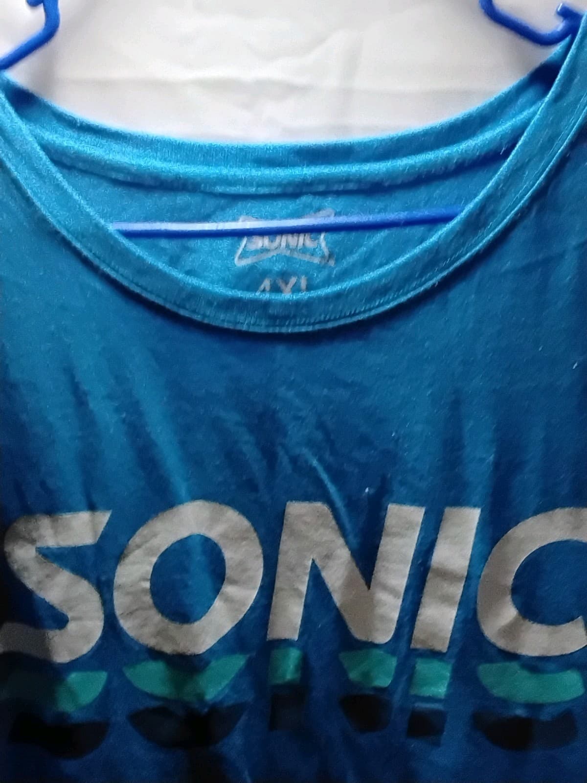 Sonic - Sonic Forces - Blue Graphic Tee T-Shirt - Adult 4XL - Thumbnail 4