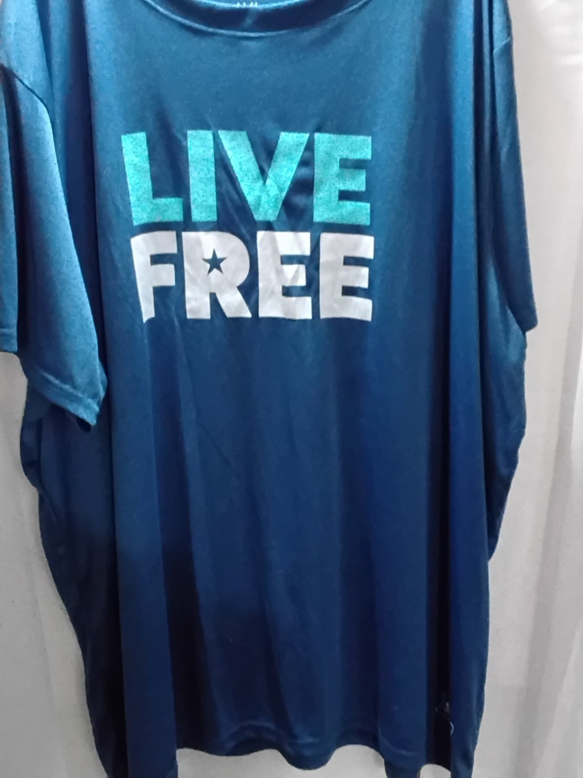 Sonic t-shirt, 'Live Free' 4xl - Image 1