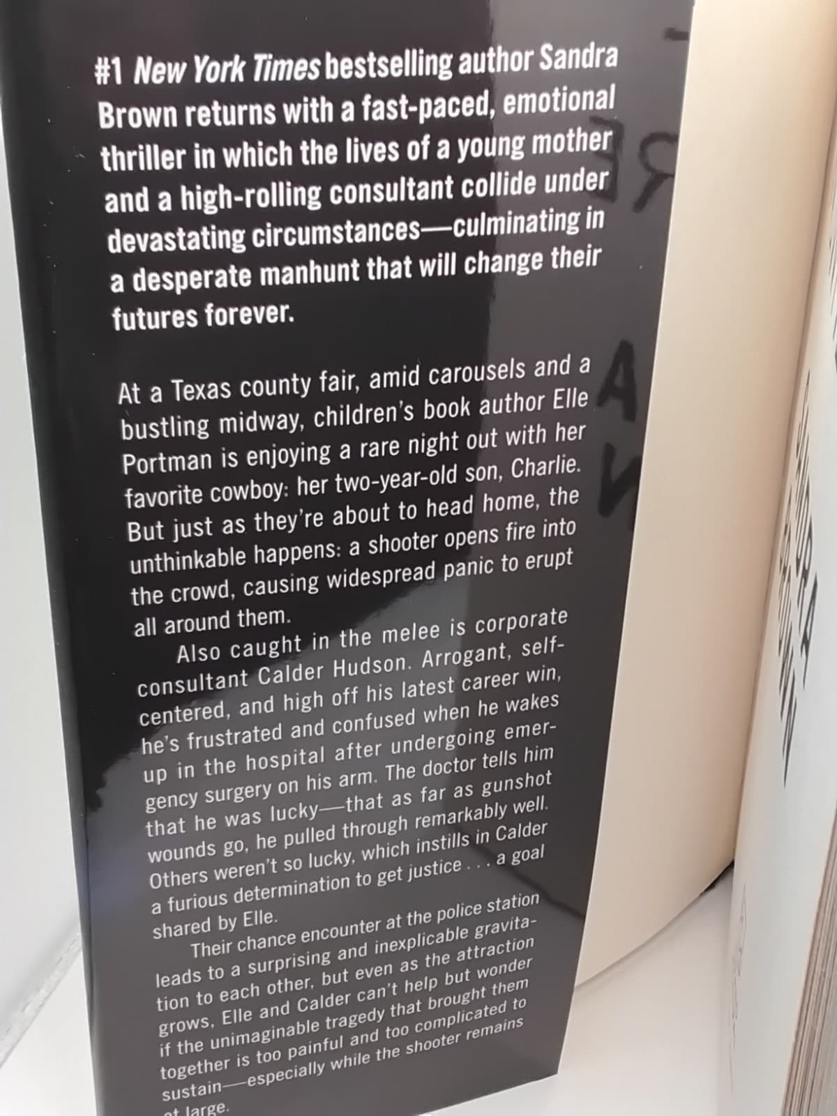 Out of Nowhere by Sandra Brown (2023, Hardcover) - Thumbnail 7