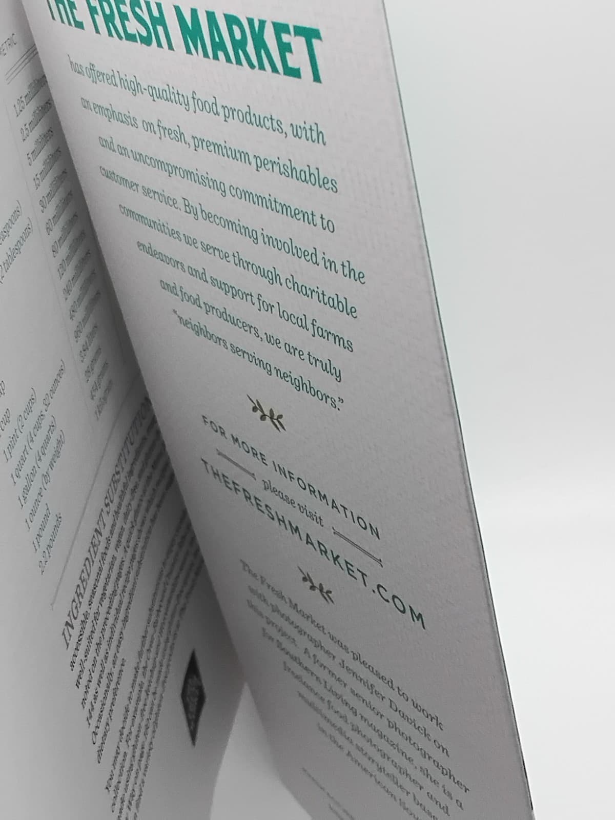 Handover cookbook, The Fresh Market 'Cooking in Season; 90 seasonal recipes - Thumbnail 7