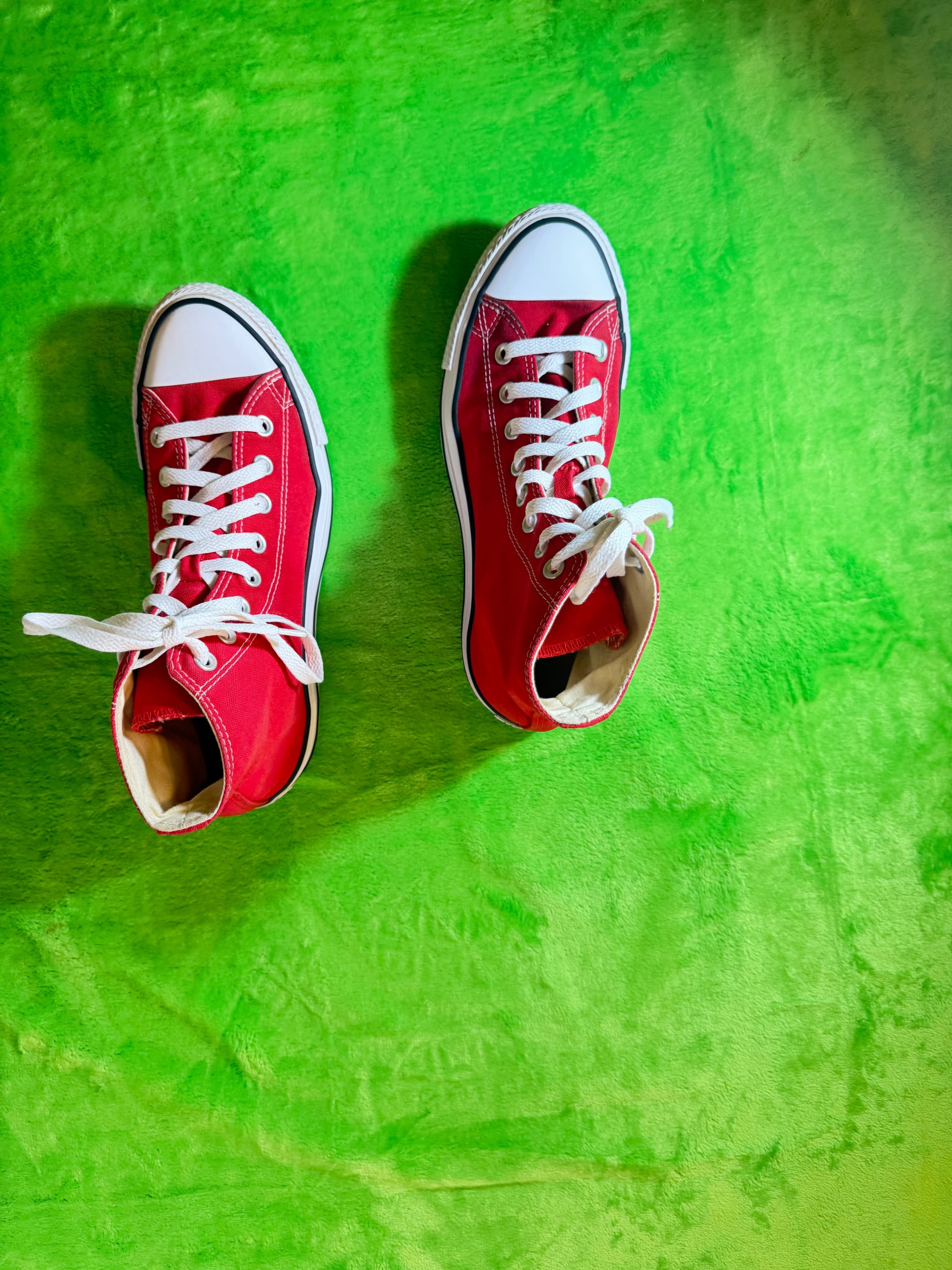 Converse Chuck Taylor All Star High Top Size 8 Men/10 Women Red Sneakers - Thumbnail 7